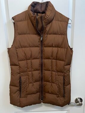 Dubarry Brown Quilted Puffer Vest